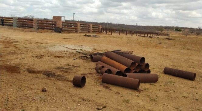 Polícia faz prisões por furto e receptação de tubos de adutora no RN
