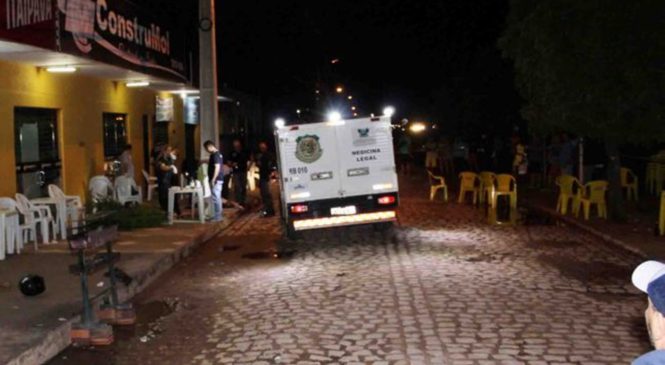 Dois são mortos a tiros em ‘espetinho’ na cidade de Mossoró, RN