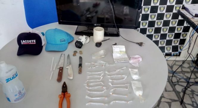 Polícia desativa casa usada como ponto de venda de drogas em Mossoró