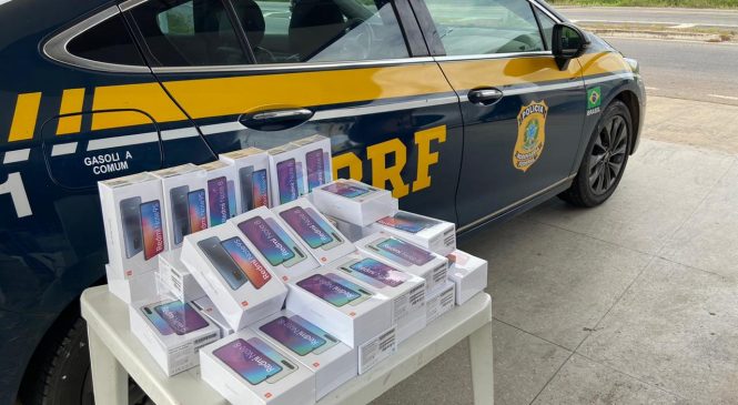 Operação Tamoio II: Homem é preso com celulares sem nota fiscal em Mossoró – RN