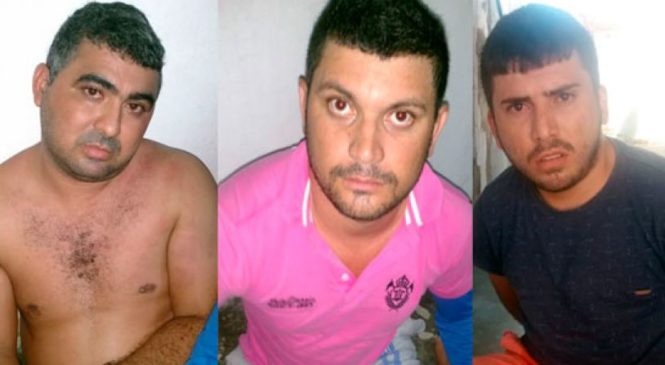Grupo cearense suspeito de assaltos a bancos é preso com explosivos, detonadores e escopeta 12 no Vingt Rosado em Mossoró RN