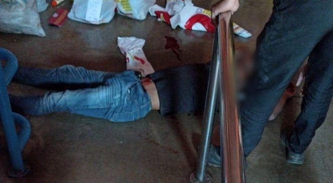 Ladrão cai de altura de 5 metros e é preso após arrombar supermercado e tentar fugir escalando prateleiras em Assú
