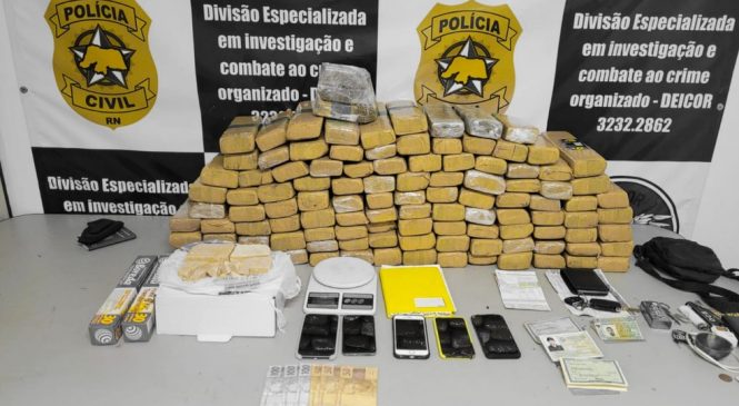 Polícia Civil Prende Três Homens Com Mais De 100 Quilos De Maconha Em Natal (RN)