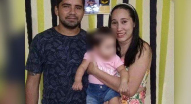 Bebê de um ano mamava quando foi assassinada a tiros com a mãe e o pai no Ceará